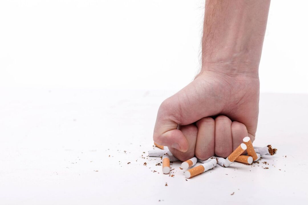 Cigarette rejection using the Nicode spray